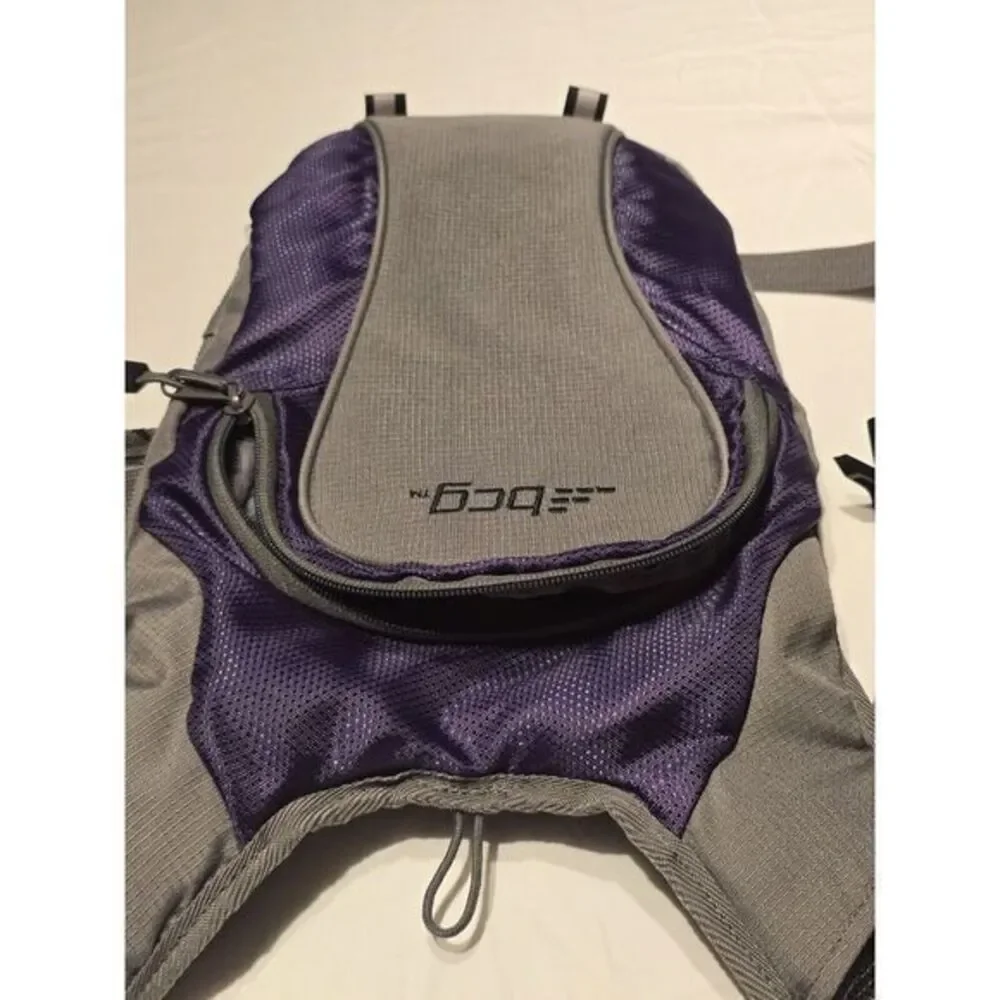 BCG Purple / Gray Hydration Backpack Without‎ Bladder
